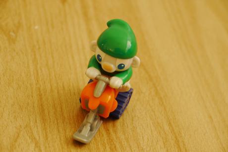 Jezdici medvidek na bobech/ sanich, 