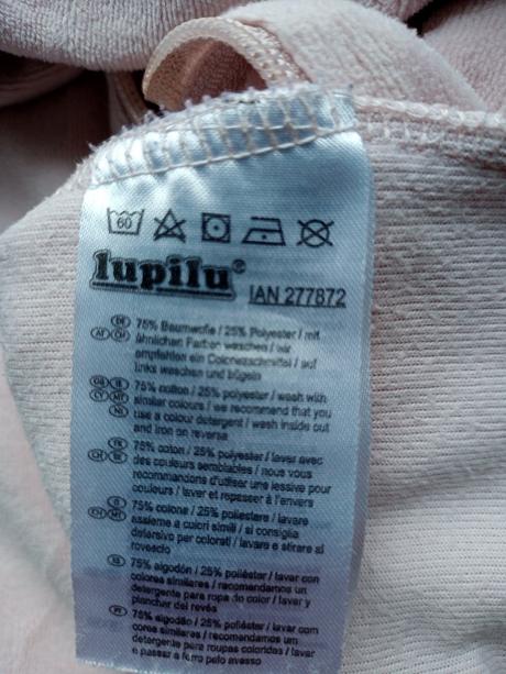 Mikina s kapuci zn. lupilu vel. 92, lupilu,86