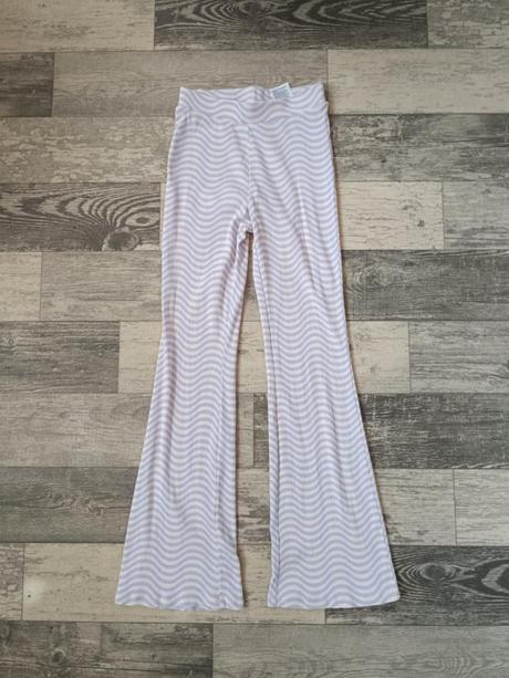 Kalhoty do zvonu-zvonáče, h&m,152