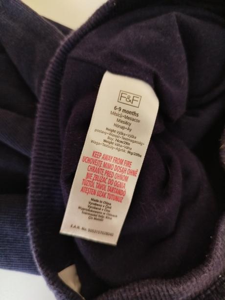 Kalhoty vel.68, f&f,68