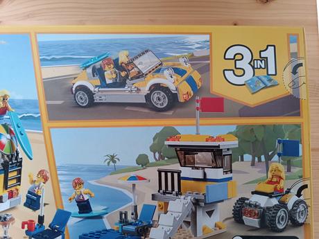 Lego creator 31079 surfařská dodávka sunshine,