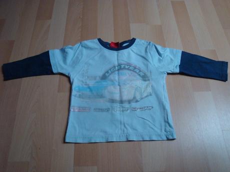Triko s dlouhým rukávem blesk mcqueen, vel. 92/98, disney,92