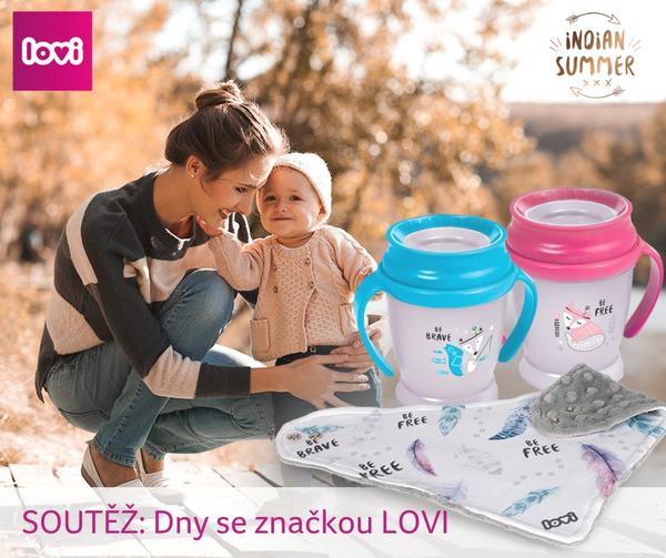 SOUTĚŽ o dudlíky a hrníček LOVI z kolekce Indian Summer!