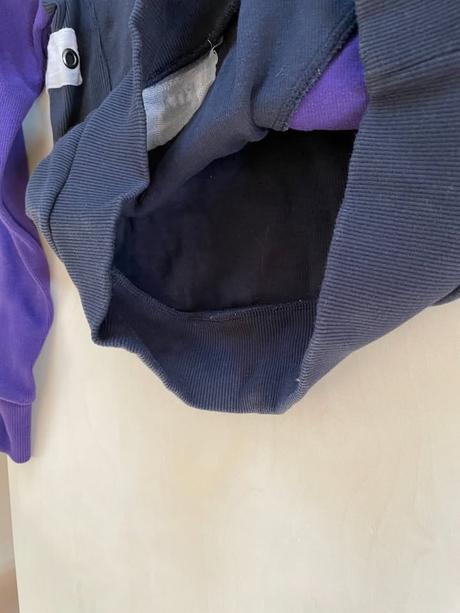 Fialová mikina, vel s, kangol, s