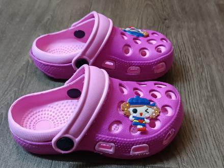 Dívčí nazouváky ve stylu crocs,vel. 26, 26