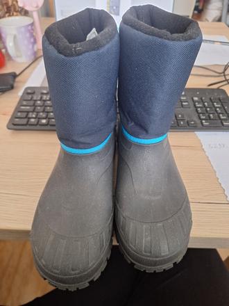 Dětské turistické nepromokavé sněhule sh 100,značk, quechua,36