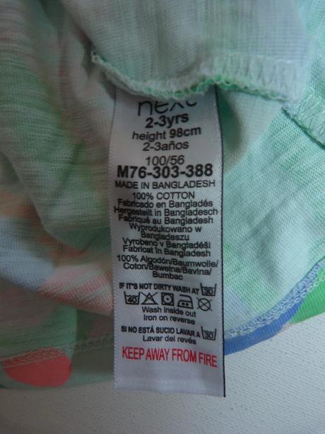 Next bavlněné tričko vel. 98, next,98