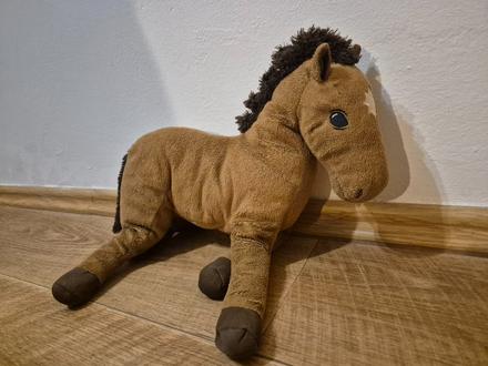 Plyšový kůň s hvězdou na čele 33 cm, 