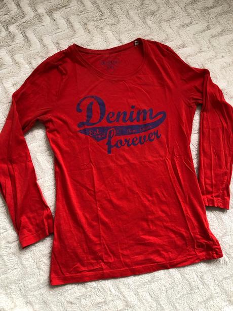 Tom tailor tricko cervene xs - 158/164, tom tailor,164