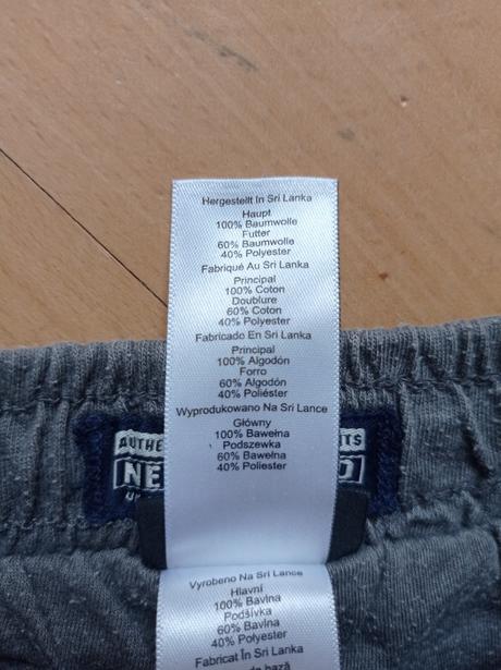 Kalhoty podšité 104 next, next,104