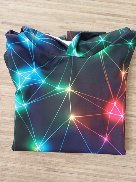 Barevná mikina vel.146/152(10-12let), 146