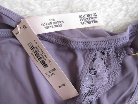 Lila bikinové dámské kalhotky v.s., victoria's secret,xl