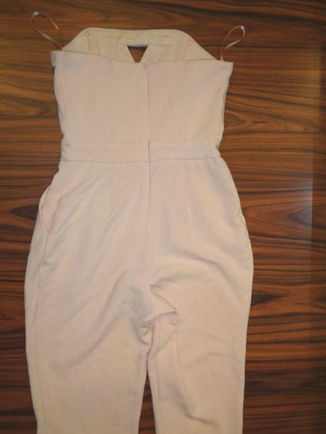 Luxusní starorůžový společenský overal uk 8, 34