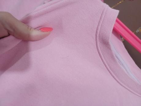 Růžová tepláková souprava h&m, h&m,152