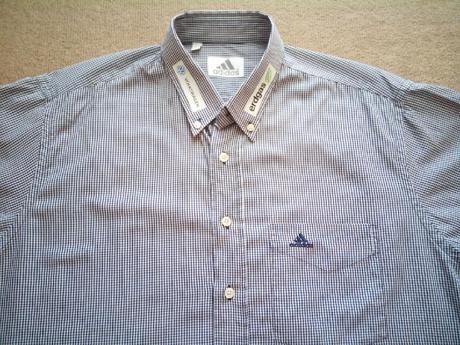 Pánská károvaná košile adidas, adidas,l