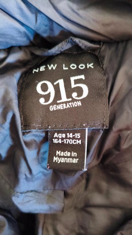 Bunda prošívaná dívčí 164/170, new look,164