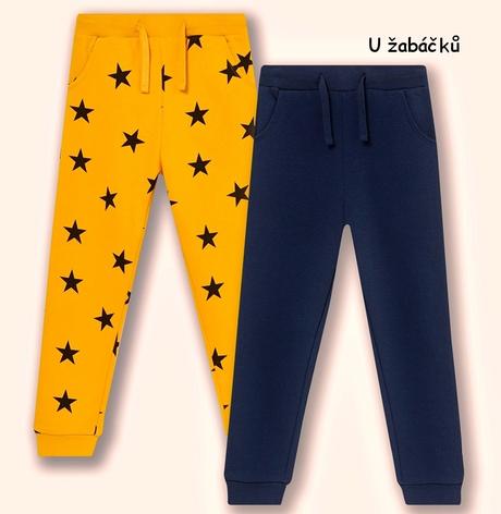 Dětské tepláky 3-pack nebo 2-pack hvězdičkové sady, sinsay,122