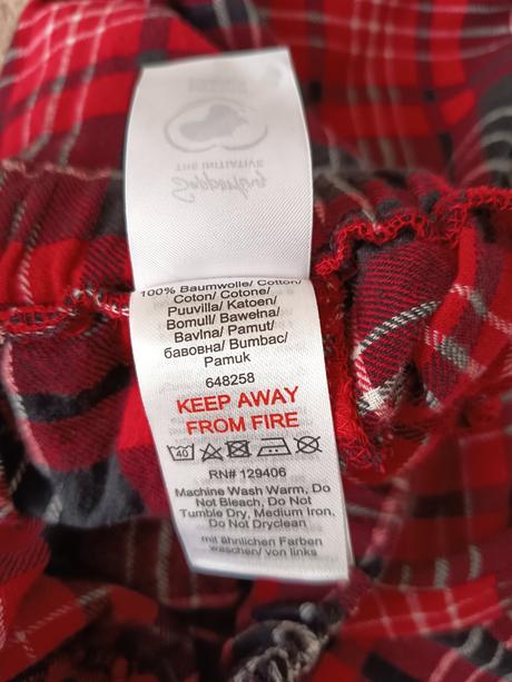 Dětské flanelové kalhoty na spaní, bonprix,164