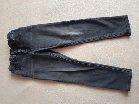 Dětské džíny, rifle, šedé, vel.116, zn.denim, denim,116