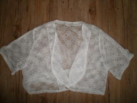 Krajkove bolero bolerko, s