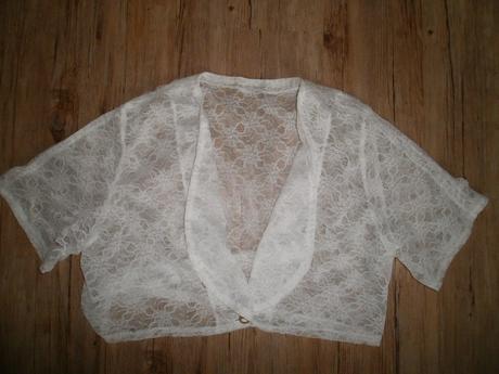 Krajkove bolero bolerko, s
