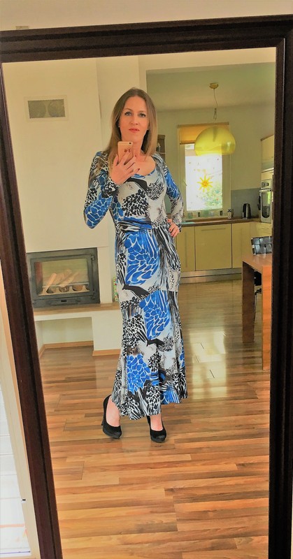 Nádherné maxišaty xxs - s, rainbow, xs