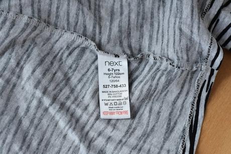 Šaty vel. 6 - 7 let, next,122