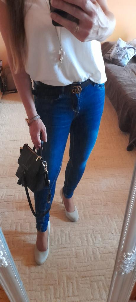 Pull&bear spray on skinny džíny, pull&bear,40