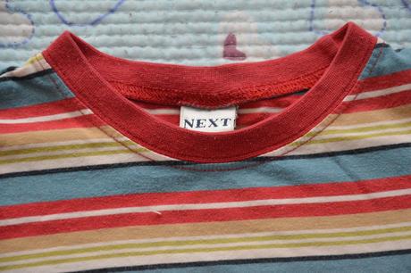 Bavlněné prouhaté triko, zn. next, next,92