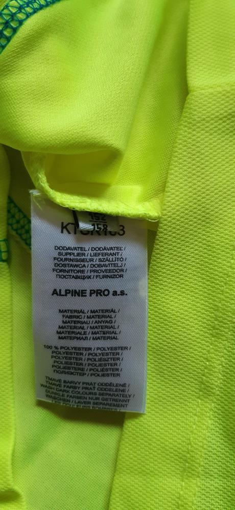 Dětské cyklistické triko alpinepro 152/158, alpine pro,152