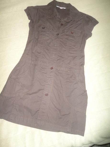 Krásné košilové šaty miss e-vie, vel. 7-9 let, 128