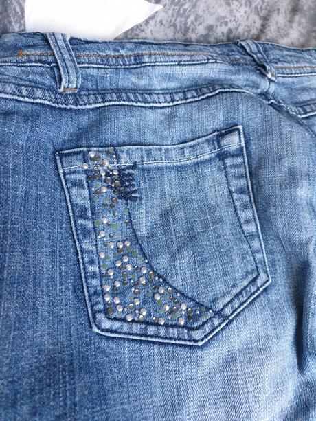 Dámské džíny s pružným pasem i těhu, next,38