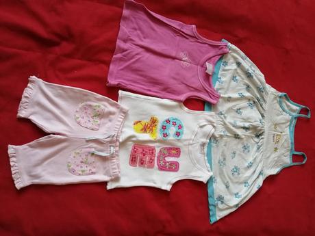 Letní oblečky pro batole, 68–80