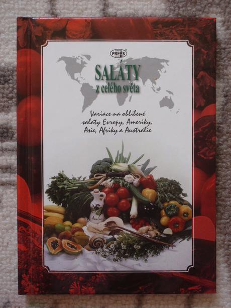 Kniha-kuchařka-recepty saláty z celého světa 2004., 