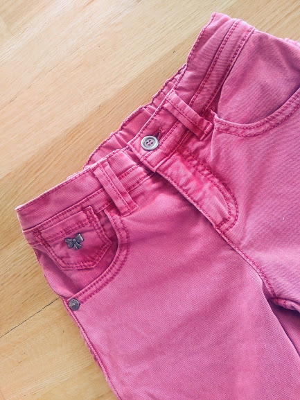 Benetton luxusní rifle kalhoty xs, 110, benetton,110