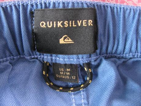 Chlapecké modré letní kraťasy quiksilver, quiksilver,140