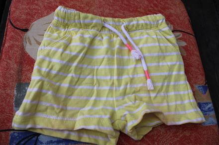 Dívčí kraťasy proužky, pepco,80