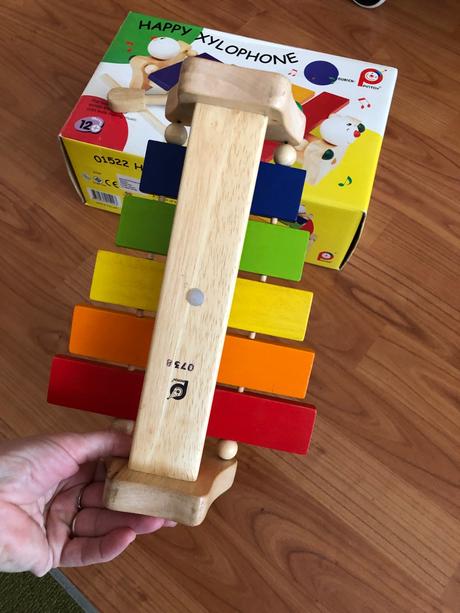 Dřevěny xylofon od 1 roku, 
