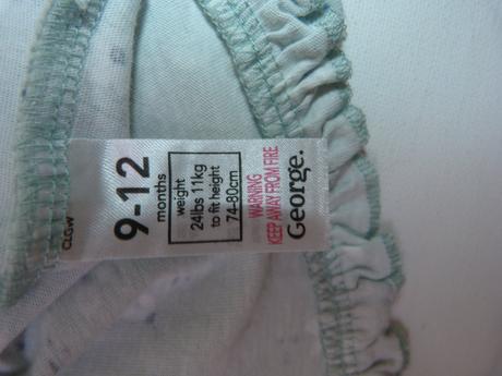 George bavlněné tričko vel.80, george,80