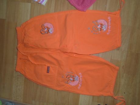 Kraťasy bermudy 3ks vel 128 7/8 let, 128