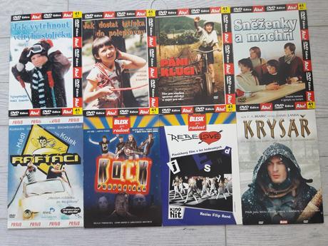 Filmy a muzikály dvd,