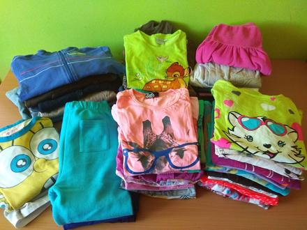 Balíček č. 6,vel. 110-116, 54 ks, 104–116