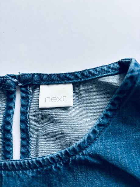 Ob/ šaty letní džínové - v.134 next, next,134