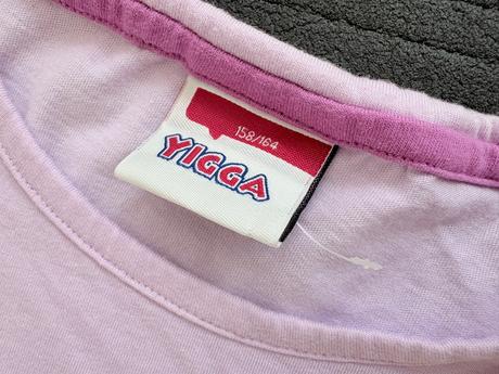 Fialové tričko happy 158/164, yigga,158