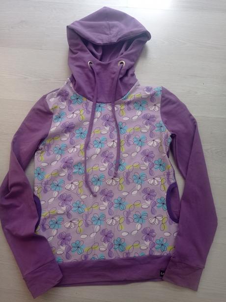 Mikina s květy s,36,/170,176, s