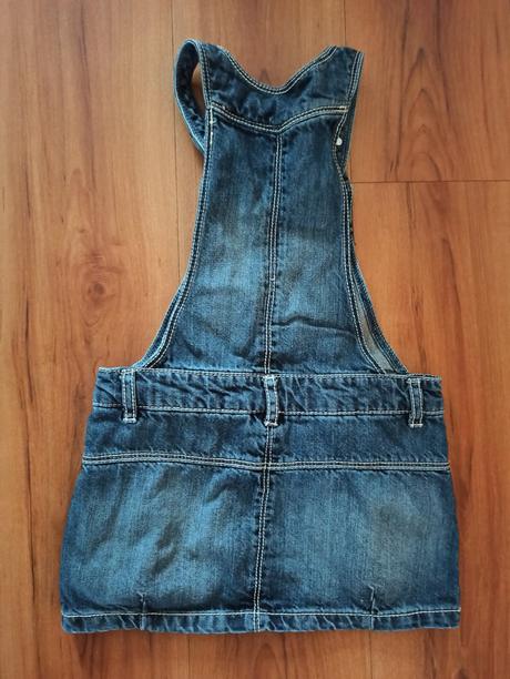 Džínové šaty vel. 92, 92