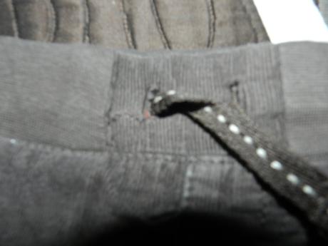 Kalhoty zateplené hnědé, lupilu,86