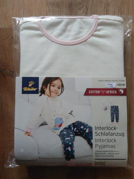 Pyžamo z interlokové tkaniny,tcm, 110/116,nové, tcm,116