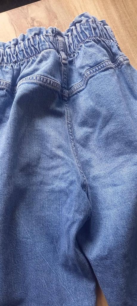 Rifle comfort stretch relaxed fit high jeans, h&m,146