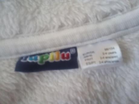 Zateplená mikina lupilu vel. 98/104, lupilu,98